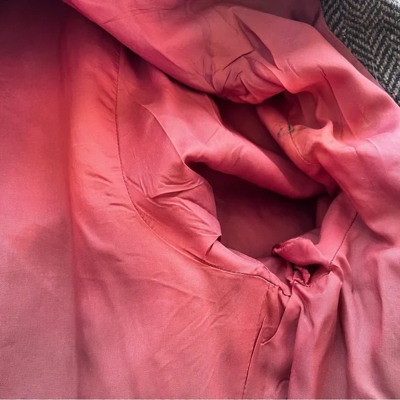 Vintage JL Colebrook Eclectic Grandpa Academia Wool Tweed Herringbone Blazer L - Picture 13 of 13